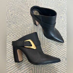 Vince Camuto Women's Baily Block Heel Mules